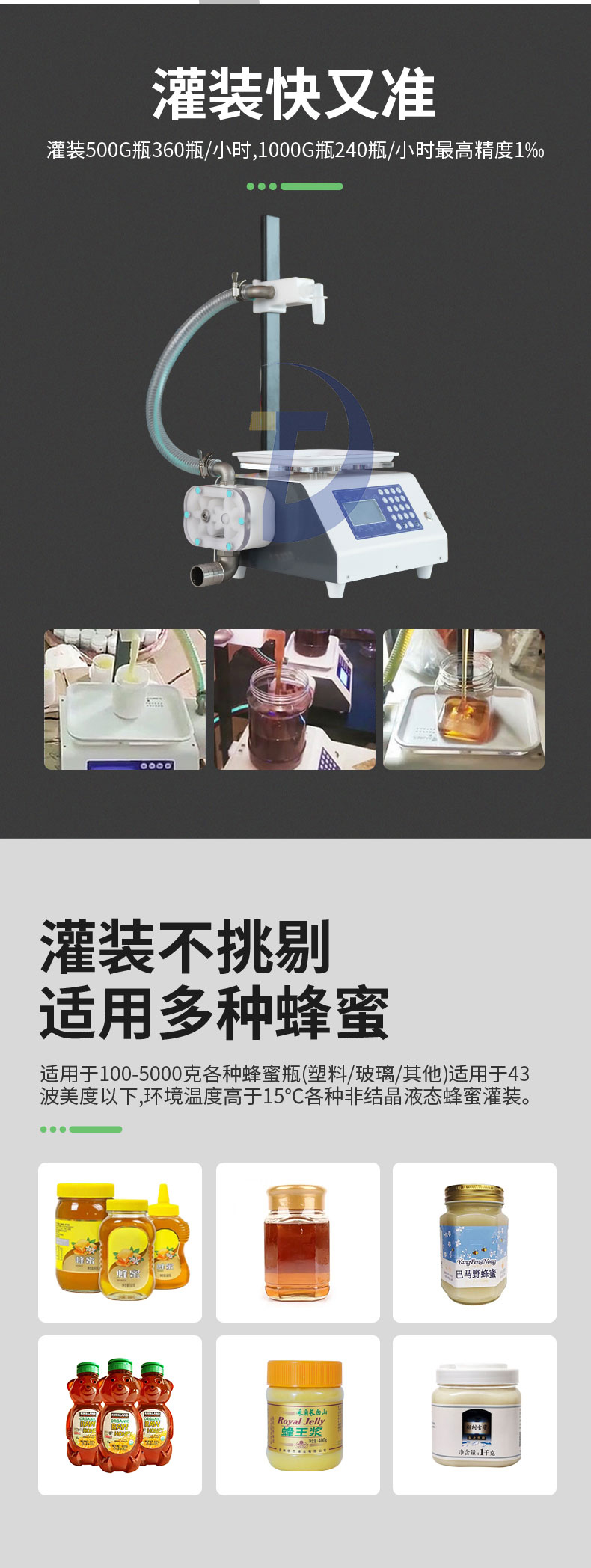 蜂蜜灌裝機(jī)五花八門(mén)該如何選擇？